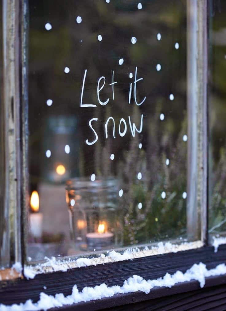 let snow
