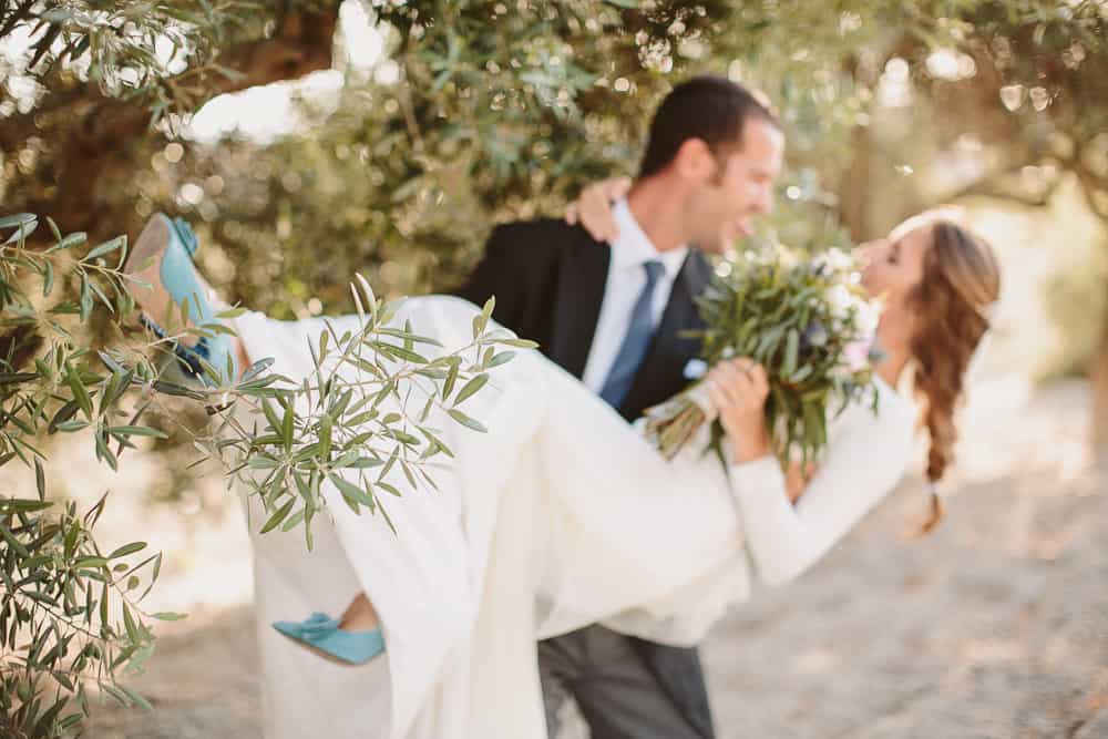 La novia los zapatos azules - Las bodas de Tatín