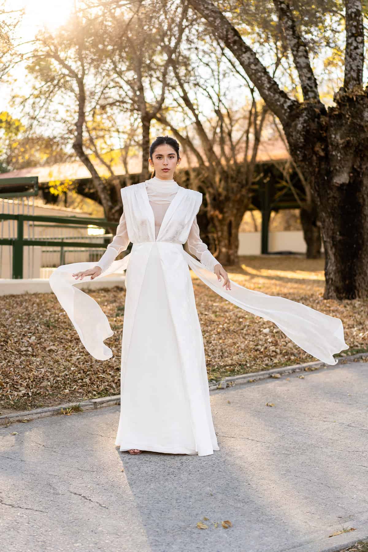 Préstamo de dinero patio Chaise longue Sakura by Beatriz Álvaro: vestidos de novia con aires japoneses - Las bodas  de Tatín